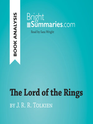 cover image of The Lord of the Rings by J. R. R. Tolkien (Book Analysis)